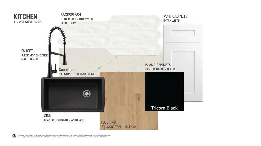 Lauren II F Kitchen Selection sheet Lauren II F Kitchen Selection sheet