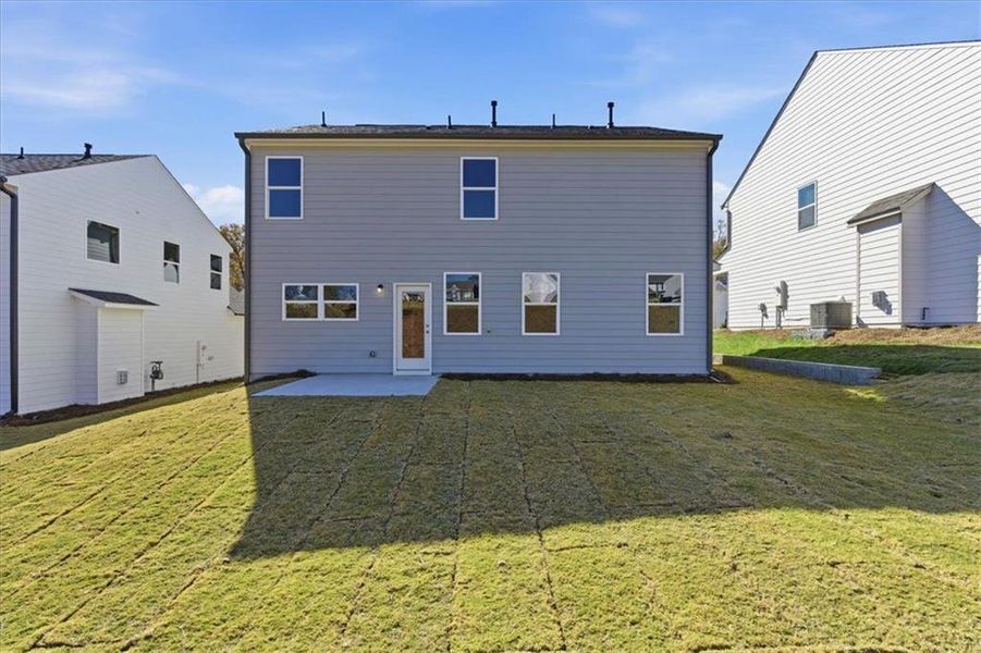 Exterior details and patio area of a home in , Canton (Image 23).