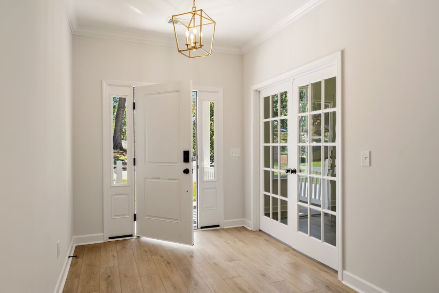 Spacious, unfurnished interior of a new home in Timberland Grove, Anderson (Image 23). Spacious, unfurnished interior of a new home in Timberland Grove, Anderson (Image 23).