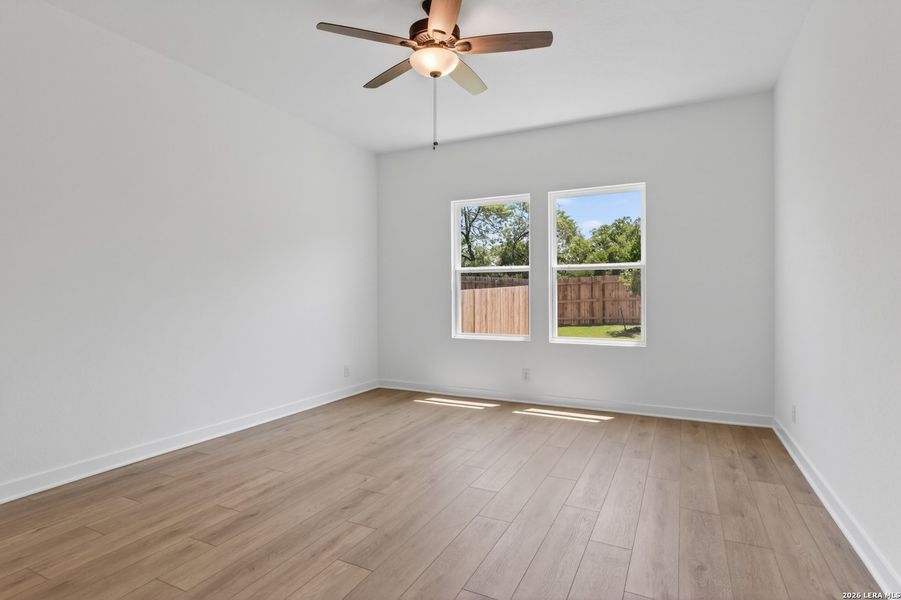 Spacious, unfurnished interior of a new home in The Wilder, Adkins (Image 17). Spacious, unfurnished interior of a new home in The Wilder, Adkins (Image 17).