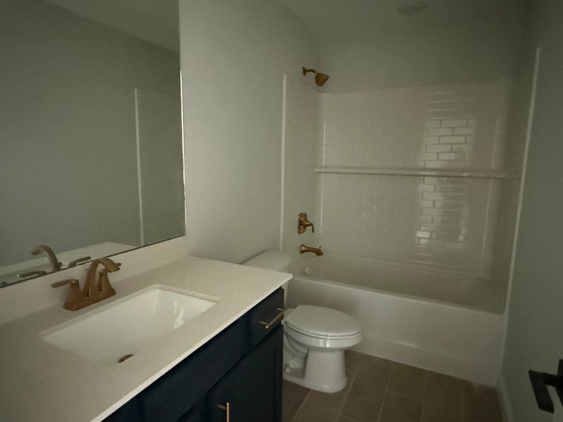 Elegant 2nd bathroom featuring the AW Sapphire Collection