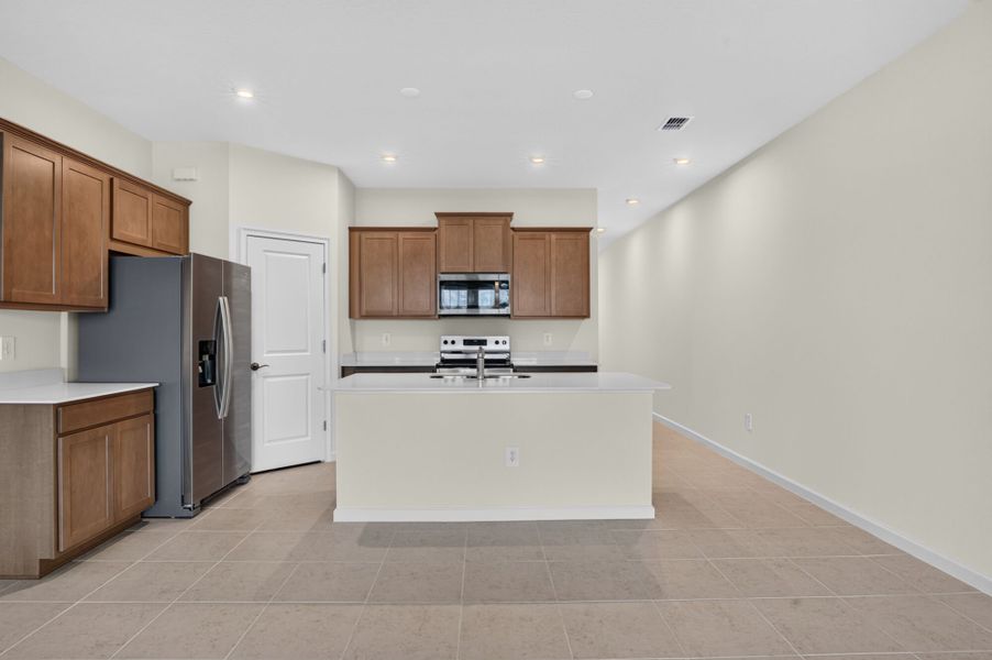 Furnished interior view inside a new home in Crosswind Ranch, Parrish (Image 3).