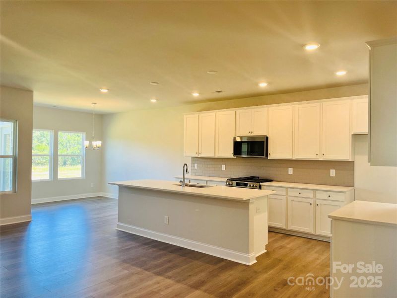 Furnished interior view inside a new home in Cottages at Indian Trail West, Indian Trail (Image 4). Furnished interior view inside a new home in Cottages at Indian Trail West, Indian Trail (Image 4).