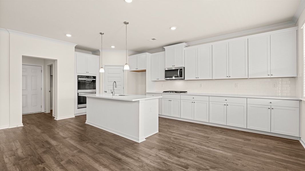 Furnished interior view inside a new home in Westland, Bogart (Image 4).