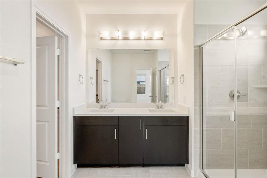 Furnished interior view inside a new home in ArrowBrooke Elements, Aubrey (Image 19). Furnished interior view inside a new home in ArrowBrooke Elements, Aubrey (Image 19).