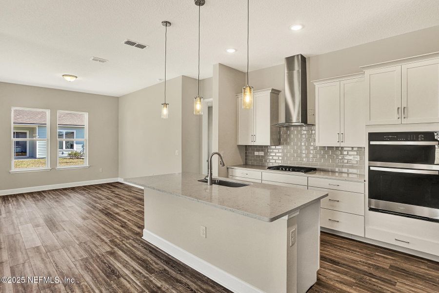Furnished interior view inside a new home in Reverie at Silverleaf, St. Augustine (Image 10).
