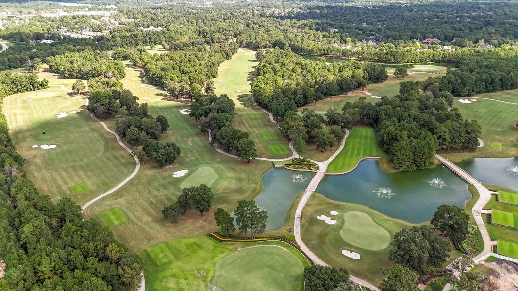 Woodforest Golf Club is private and focuses on providing members with the best 27-hole golf course in the greater Houston area. In addition to the course, our members enjoy access to 500,000 square feet of hitting and chipping areas, our state-of-the-art Training Center, and the acclaimed Woodforest Grille. All other amenities are included but a gold membership is separate and only a golf cart ride away from home! Woodforest Golf Club is private and focuses on providing members with the best 27-hole golf course in the greater Houston area. In addition to the course, our members enjoy access to 500,000 square feet of hitting and chipping areas, our state-of-the-art Training Center, and the acclaimed Woodforest Grille. All other amenities are included but a gold membership is separate and only a golf cart ride away from home!