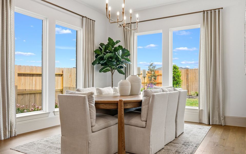 Furnished interior view inside a new home in Midline, Webster (Image 14).