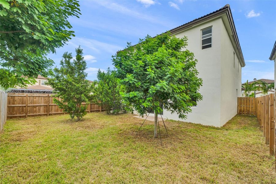 Exterior details and patio area of a home in , Homestead (Image 30). Exterior details and patio area of a home in , Homestead (Image 30).