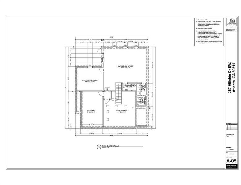 2D floor plan layout of this home in , Atlanta, GA (Image 4).