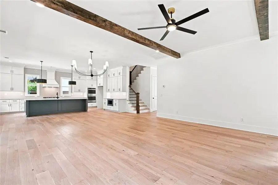 Spacious, unfurnished interior of a new home in , Marietta (Image 40).