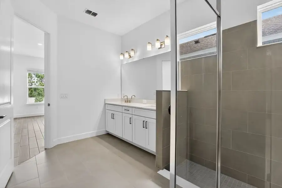 Furnished interior view inside a new home in Center Lake Ranch Community Group Page, St. Cloud (Image 9).