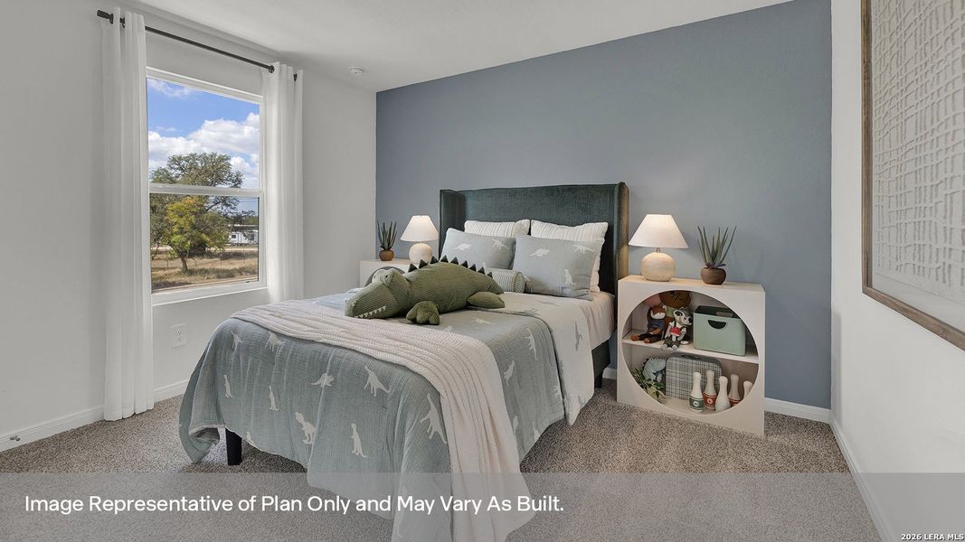 Furnished interior view inside a new home in Paramount, Kyle (Image 11).