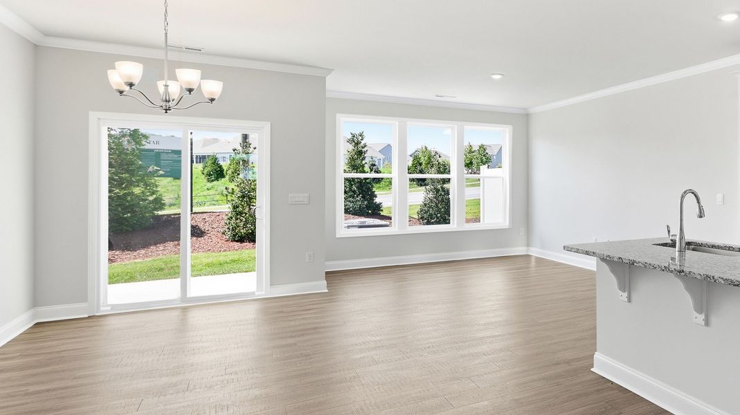 Spacious, unfurnished interior of a new home in Townes at Tap Root Farms, Fletcher (Image 14). Spacious, unfurnished interior of a new home in Townes at Tap Root Farms, Fletcher (Image 14).