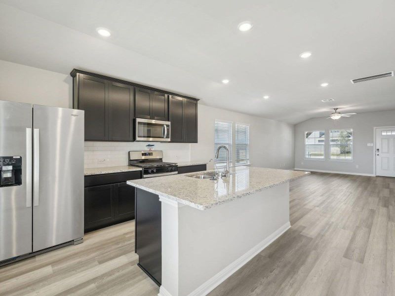 Photo is not of the actual home, but is an inspirational photo of builder’s model home and may depict options, furnishings, and/or decorator features that are not included