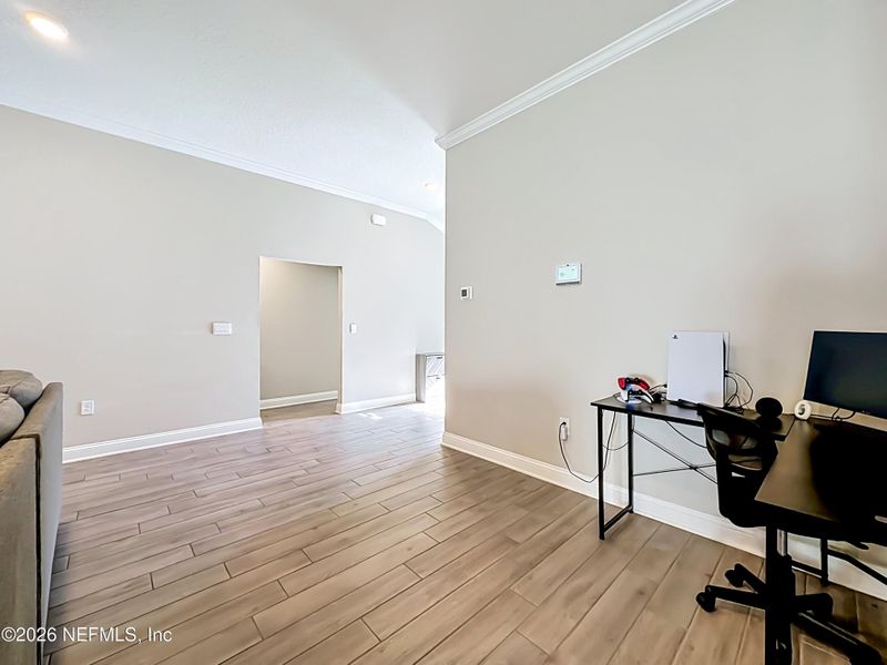 Furnished interior view inside a new home in Dorado at Entrada, St. Augustine (Image 34).