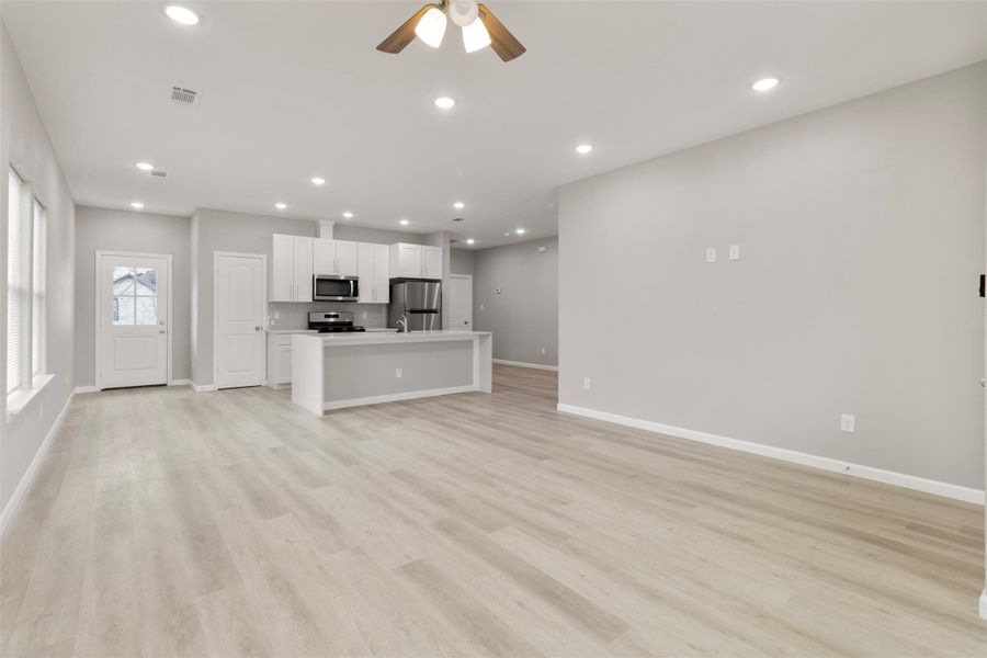 Spacious, unfurnished interior of a new home in , La Porte (Image 12). Spacious, unfurnished interior of a new home in , La Porte (Image 12).