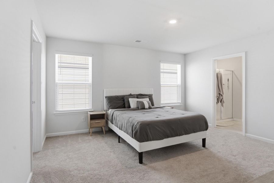 Furnished interior view inside a new home in Founders Corner, Lincolnville (Image 35).