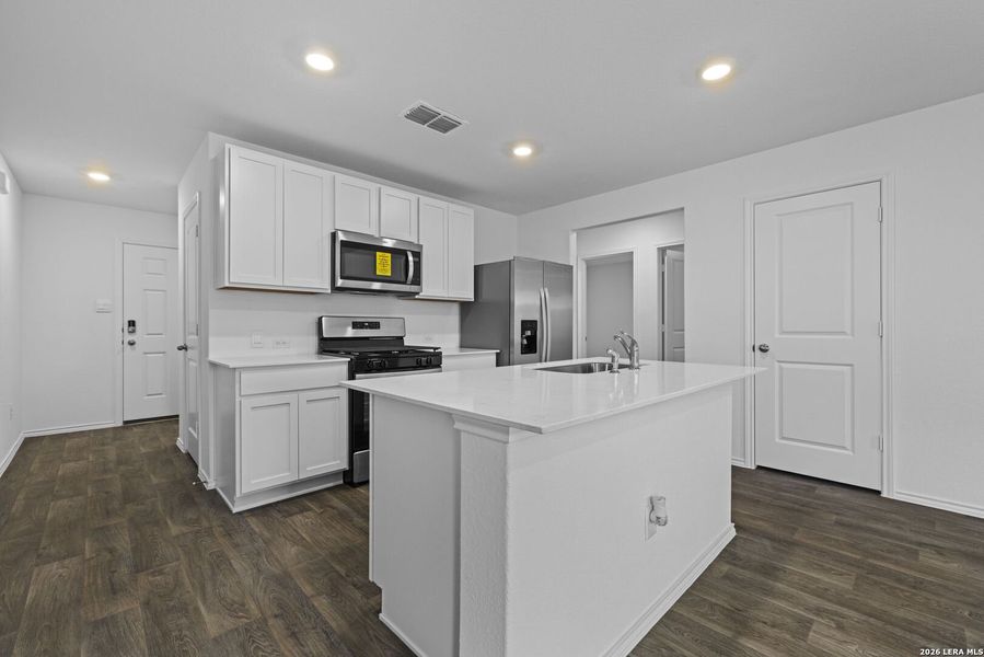 Furnished interior view inside a new home in Avenida, Converse (Image 5). Furnished interior view inside a new home in Avenida, Converse (Image 5).