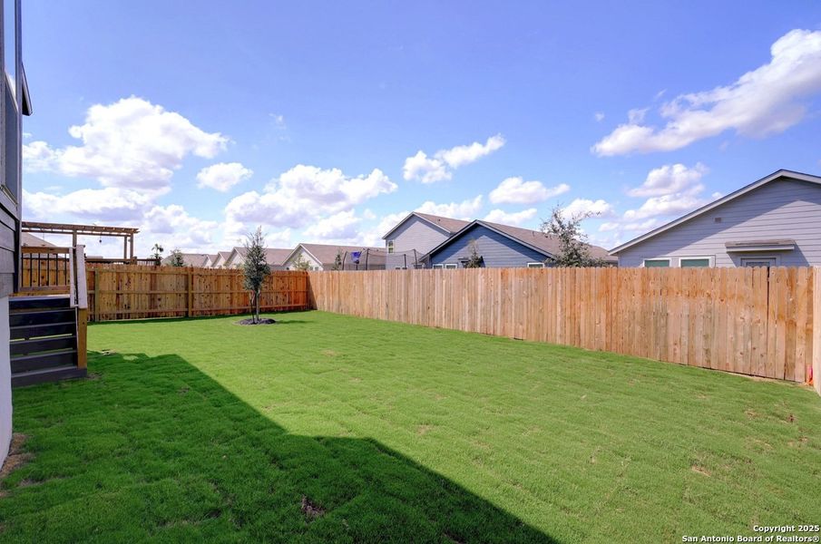 Exterior details and patio area of a home in VIDA, San Antonio (Image 23).