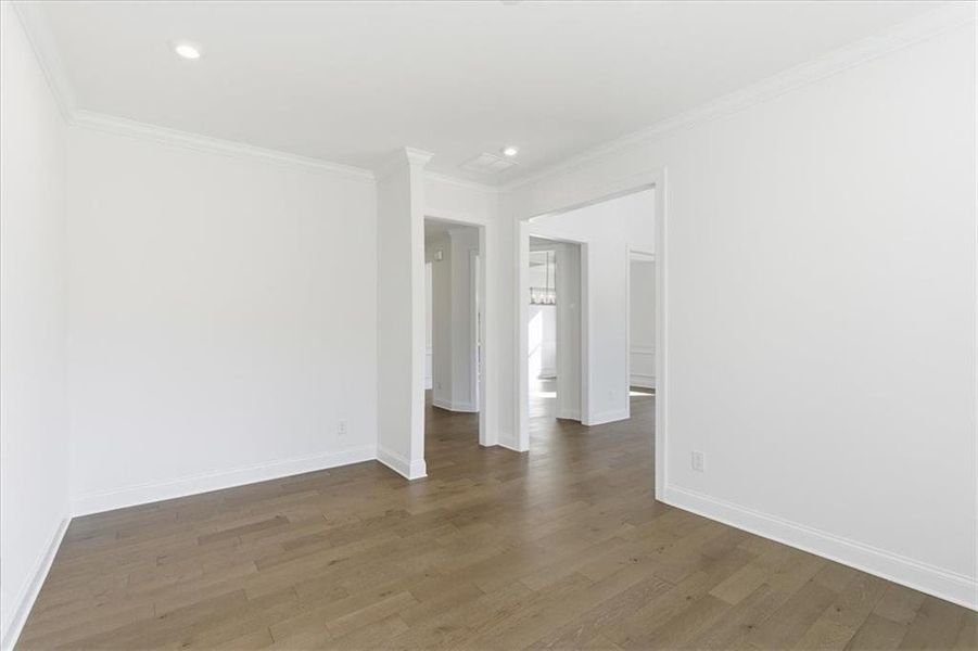 Spacious, unfurnished interior of a new home in The Estates at Hurricane Pointe, Douglasville (Image 52).