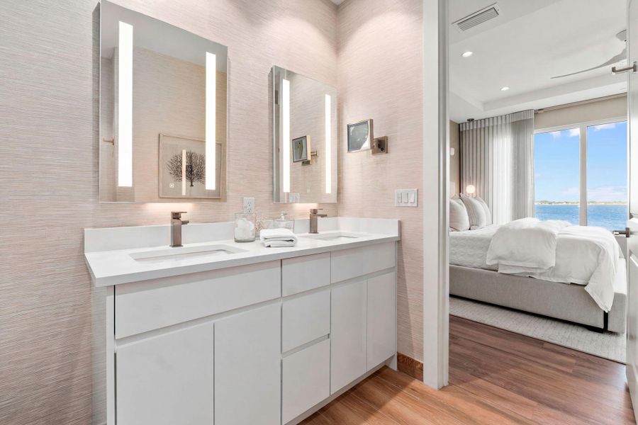 Furnished interior view inside a new home in , Stuart (Image 18).