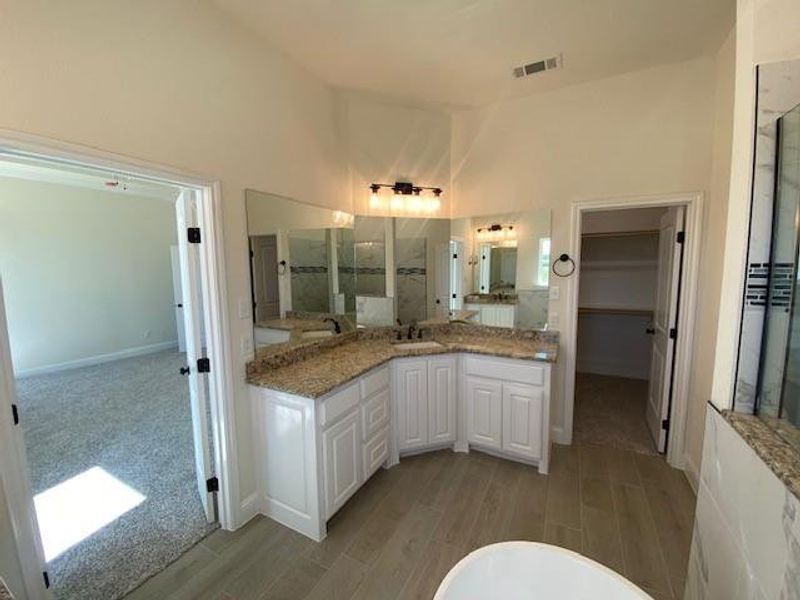 Furnished interior view inside a new home in , Azle (Image 6). Furnished interior view inside a new home in , Azle (Image 6).