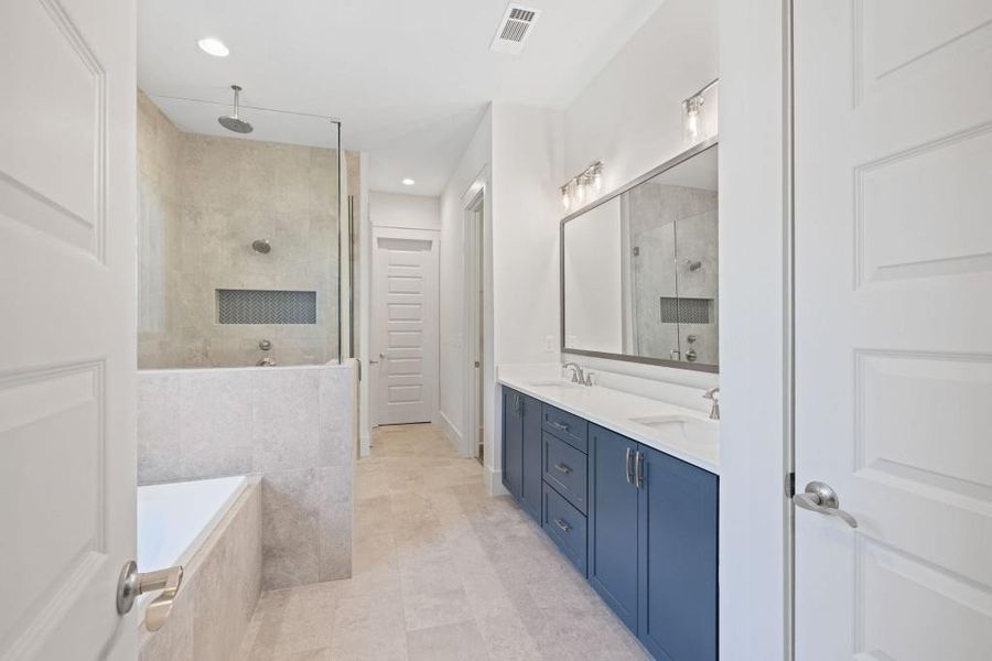 Furnished interior view inside a new home in Arden on Lanier, Cumming (Image 6).