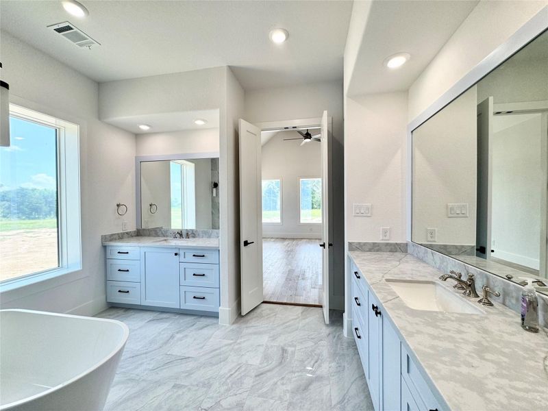 Furnished interior view inside a new home in , Washington (Image 18).