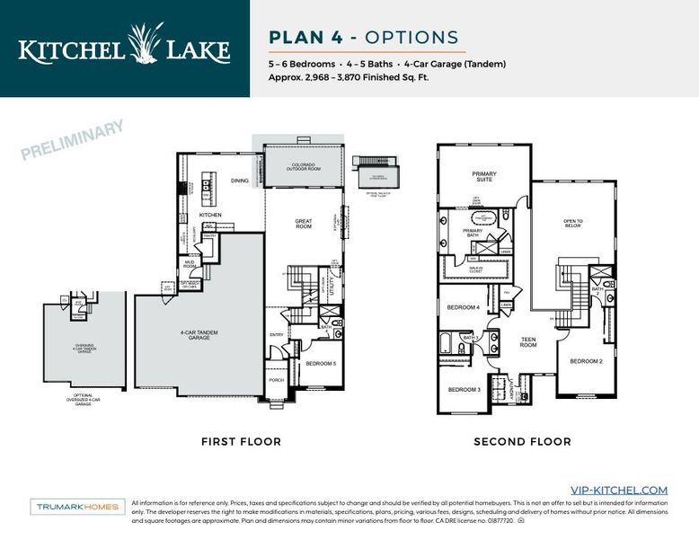 Kitchel Lake Plan 4 Floor Plan