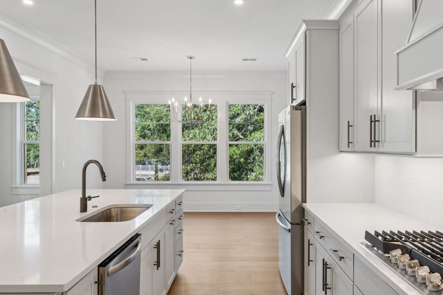 Furnished interior view inside a new home in , Mount Pleasant (Image 9).