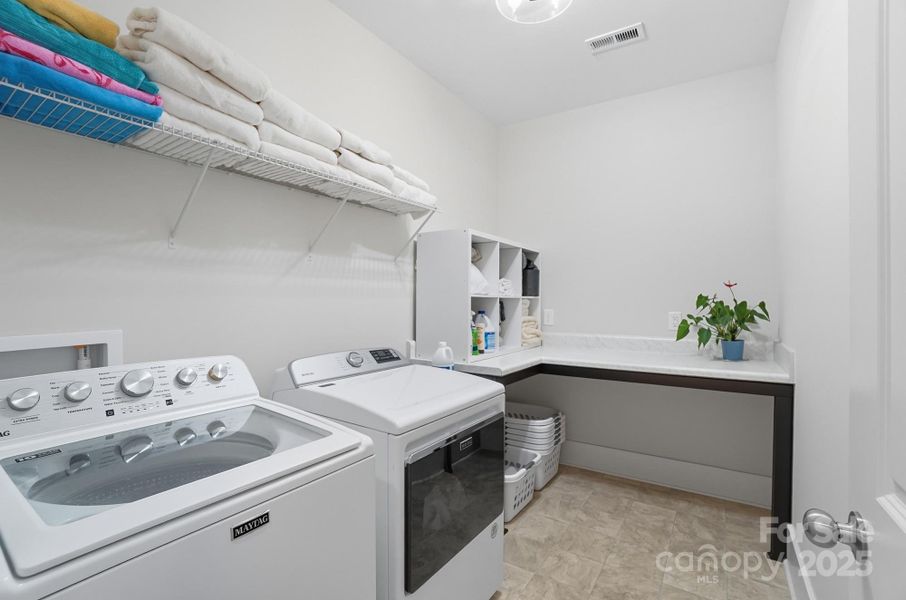Furnished interior view inside a new home in , Monroe (Image 18).
