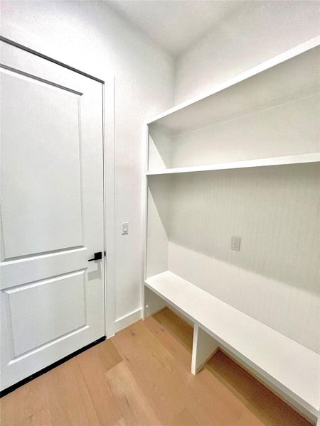 Mudroom is great for guests and when you're on the go. Mudroom is great for guests and when you're on the go.