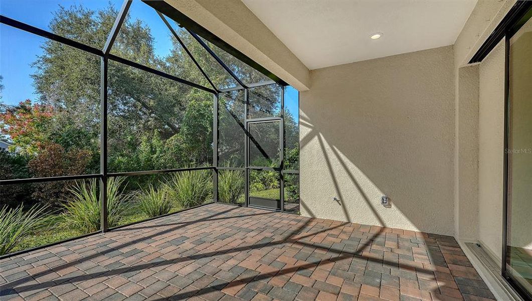 Exterior details and patio area of a home in , Englewood (Image 3). Exterior details and patio area of a home in , Englewood (Image 3).