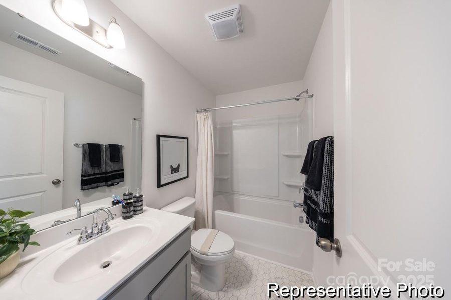 Furnished interior view inside a new home in , Concord (Image 15).