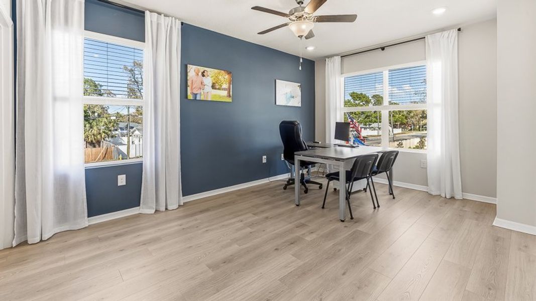 Furnished interior view inside a new home in Townes at Island Lake, Pinellas Park (Image 12).