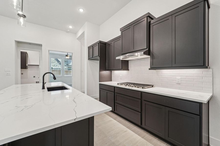 Furnished interior view inside a new home in Kresston, Montgomery (Image 10).