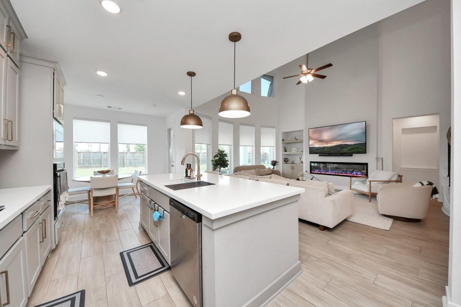 Furnished interior view inside a new home in Candela, Richmond (Image 12).