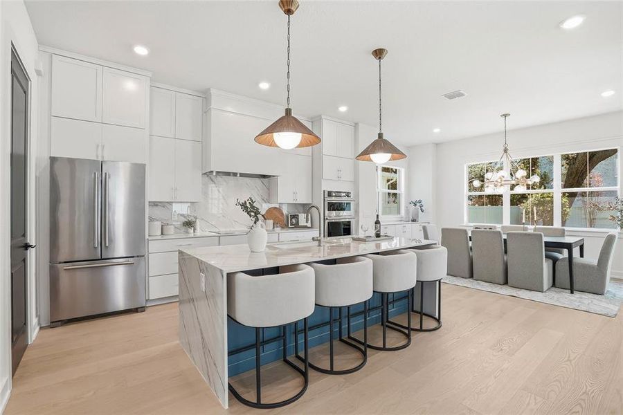Furnished interior view inside a new home in , Tampa (Image 30).
