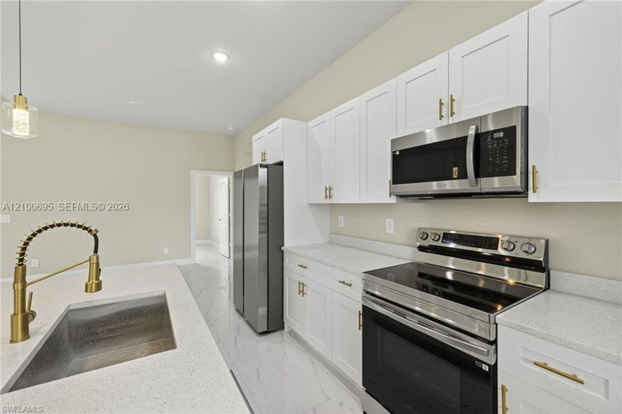 Furnished interior view inside a new home in , Lehigh Acres (Image 6).