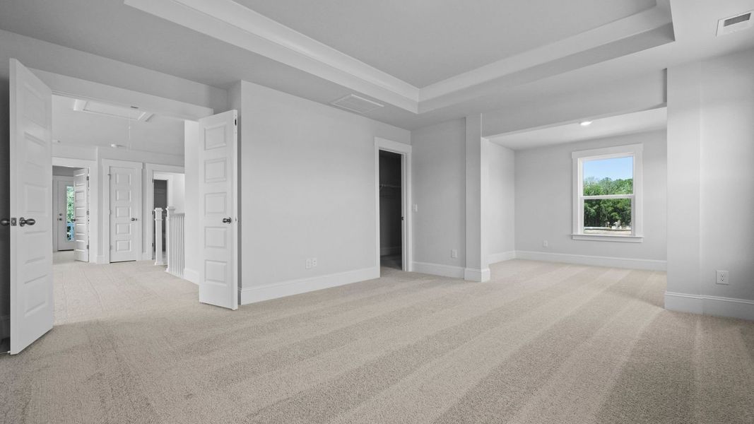 Representative unfurnished interior of a home built from the HARBOR OAK by D.R. Horton in Berkeley Bay, Ridgeville (Image 28). Representative unfurnished interior of a home built from the HARBOR OAK by D.R. Horton in Berkeley Bay, Ridgeville (Image 28).