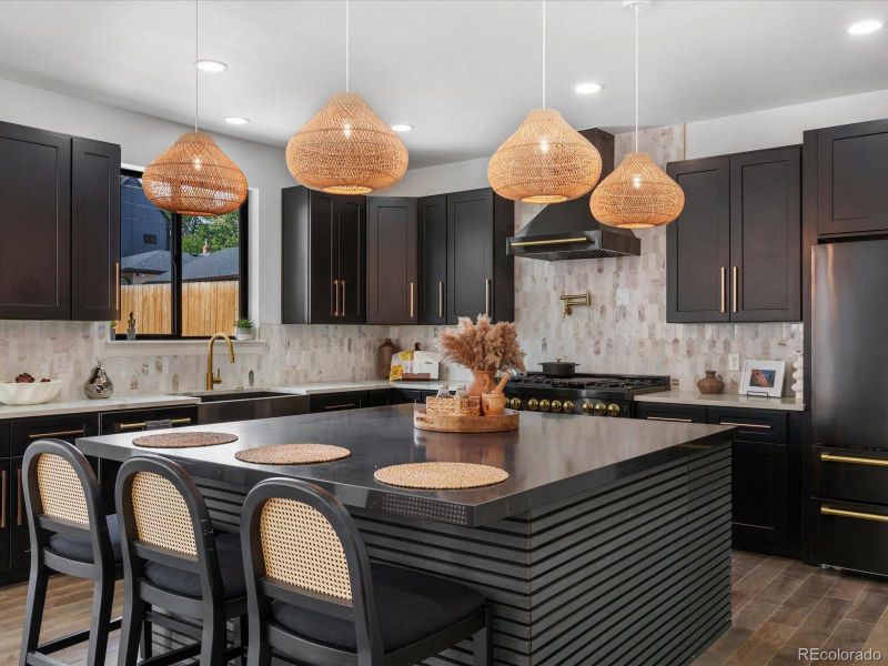 Furnished interior view inside a new home in , Denver (Image 7).