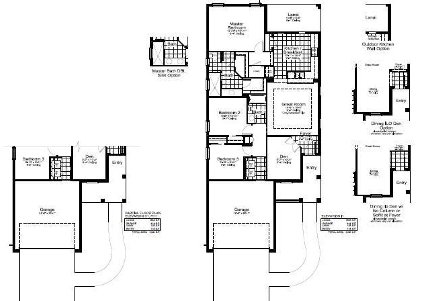 2D floor plan layout of this home in Windward Real Estate and Homes for Sale in Sarasota, FL - Neal Communities, Sarasota, FL (Image 5).