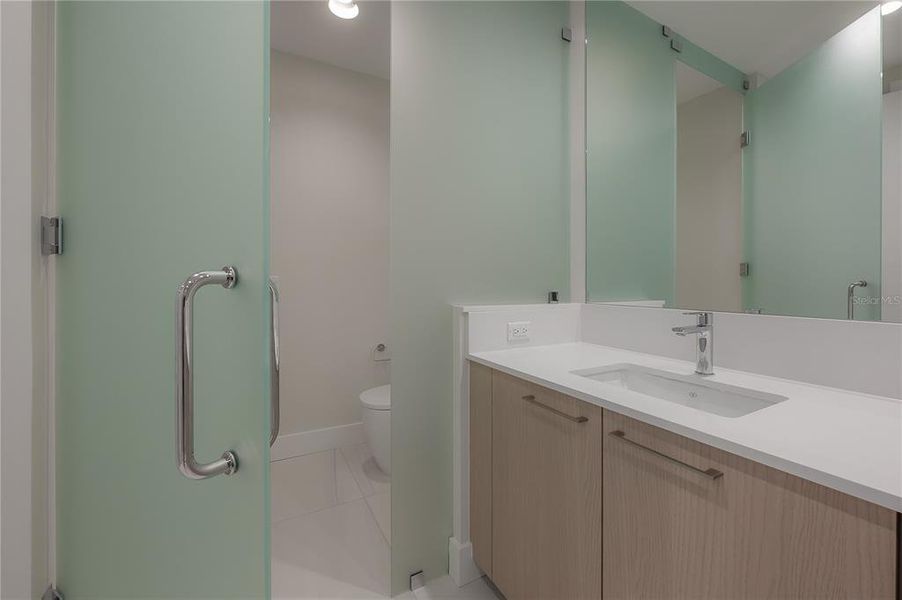 Furnished interior view inside a new home in , St. Petersburg (Image 45).