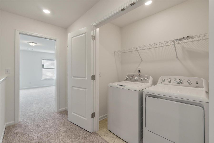 Furnished interior view inside a new home in The Landings at Montague, Goose Creek (Image 12).
