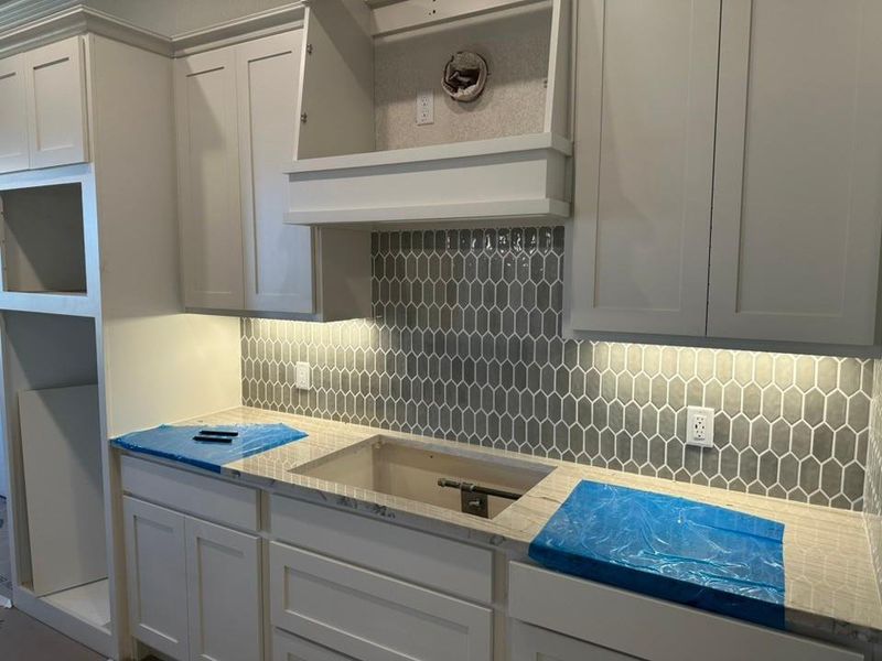 In-progress construction of a new home in , Leonard, TX (Image 22).