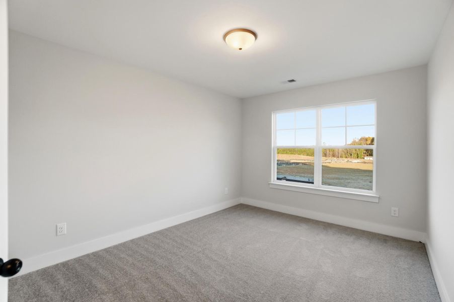 Spacious, unfurnished interior of a new home in Blythe Mill Townhomes, Waxhaw (Image 29). Spacious, unfurnished interior of a new home in Blythe Mill Townhomes, Waxhaw (Image 29).
