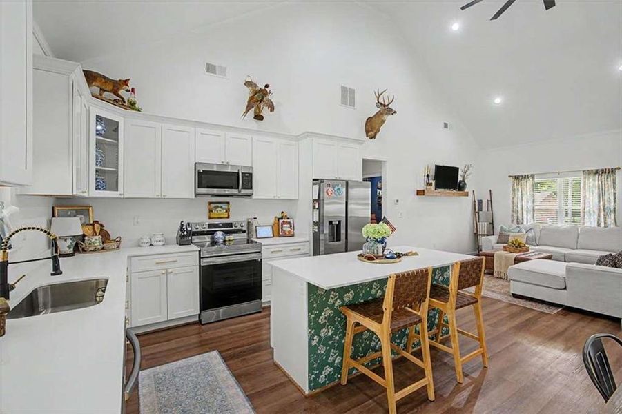 Furnished interior view inside a new home in , Bowdon (Image 6).