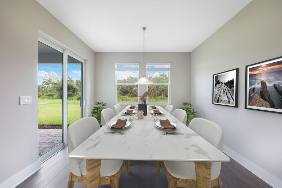 Representative furnished interior of a home built from the 60' - Jupiter by William Ryan Homes in Tamarack at Two Rivers, Zephyrhills (Image 26). Representative furnished interior of a home built from the 60' - Jupiter by William Ryan Homes in Tamarack at Two Rivers, Zephyrhills (Image 26).