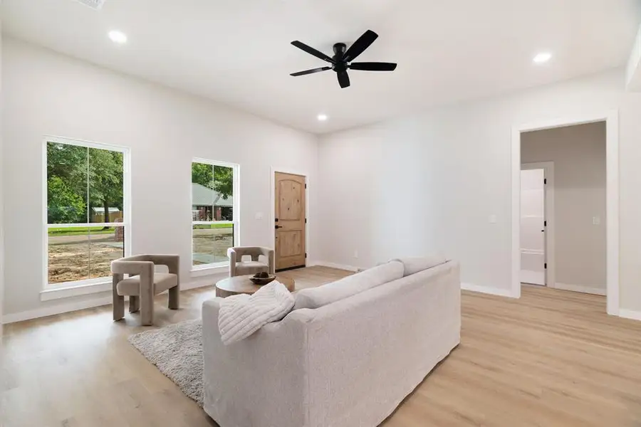 Furnished interior view inside a new home in , Paris (Image 3).
